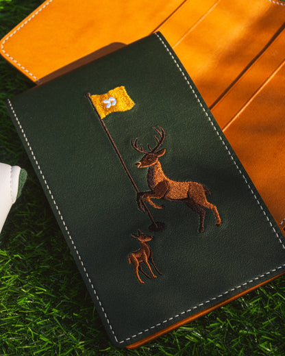 WOODLANDS YARDAGE BOOK COVER