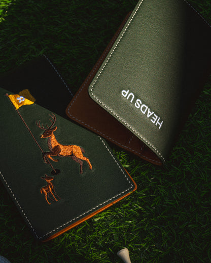 WOODLANDS YARDAGE BOOK COVER
