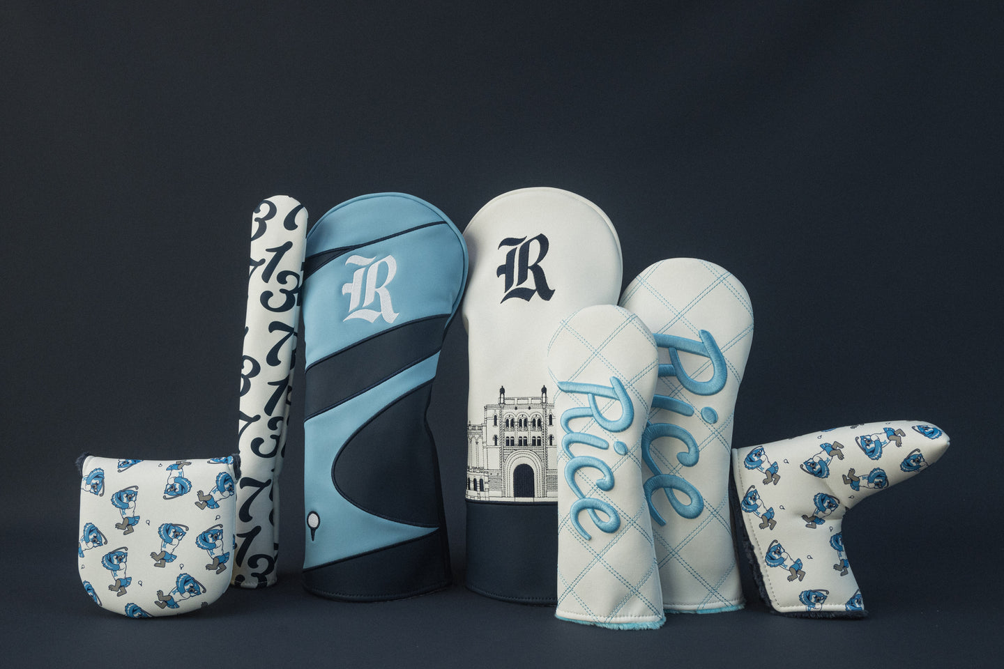 Custom headcovers, bags, and accessories made for your program