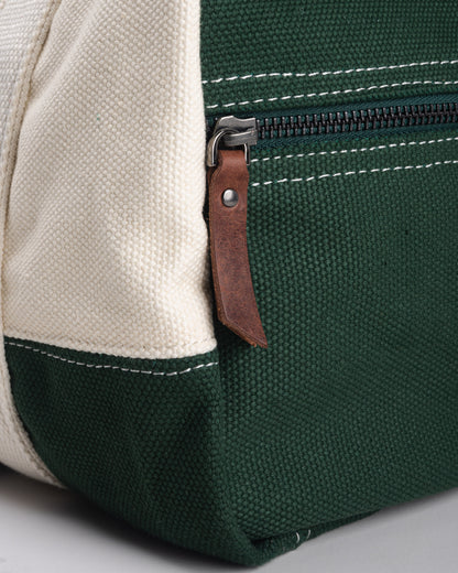 Heads Up Canvas Patchwork Weekday Bag